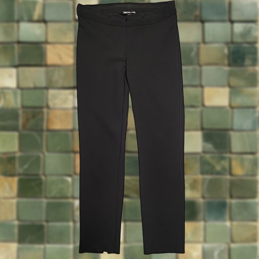 James Perse James Perse Leggings Womens 2 Black Stretch Athleisure Pants Minimalist Yoga Size 26" / US 2 / IT 38 - 1 Thumbnail