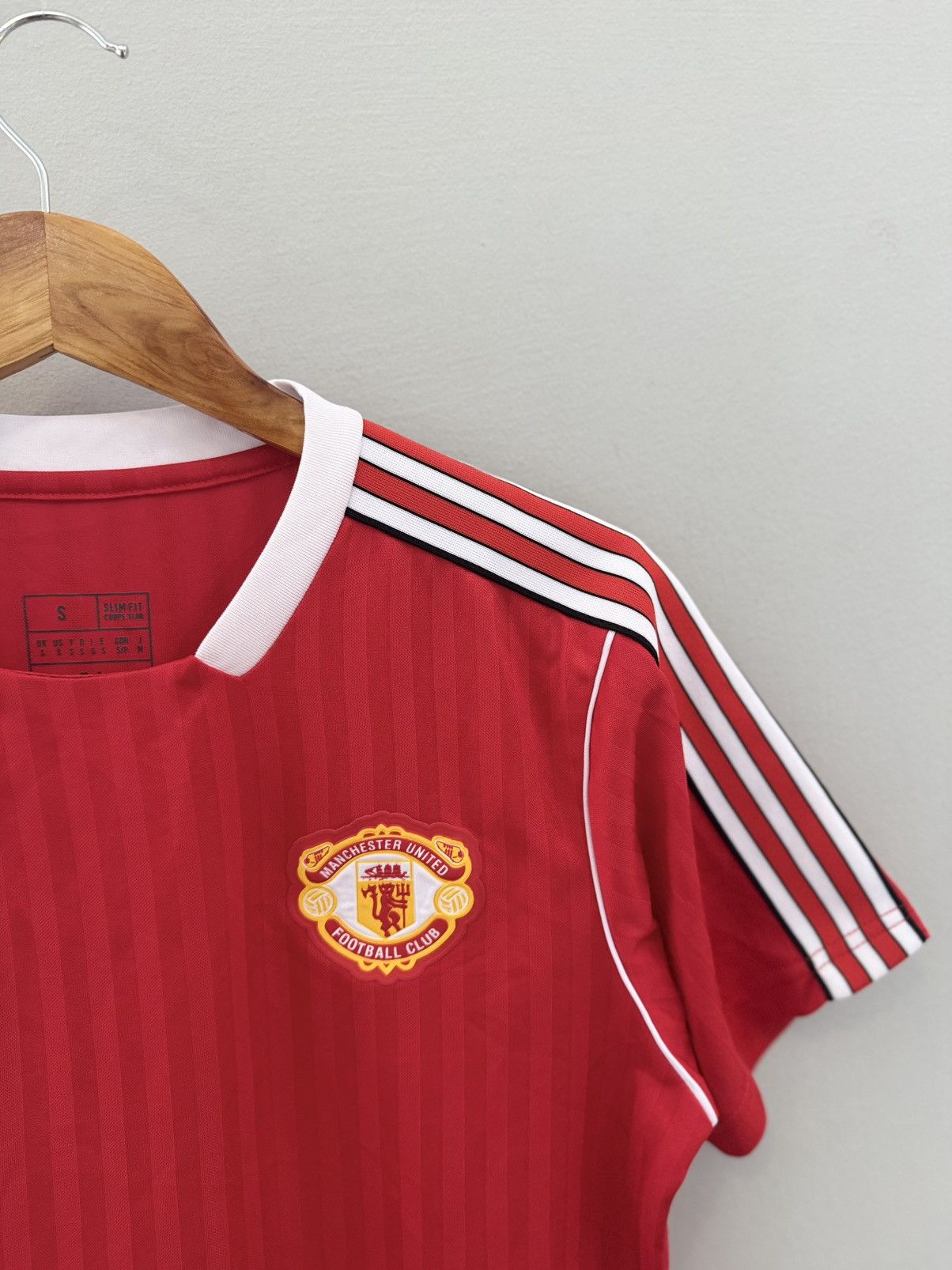 Adidas Manchester United Icon Jersey T-Shirt Size S Size US S / EU 44-46 / 1 - 5 Thumbnail