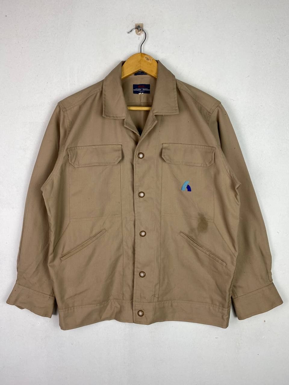 Japanese Brand vintage japanese brands worker jacket nice design Size US L / EU 52-54 / 3 - 1 Thumbnail