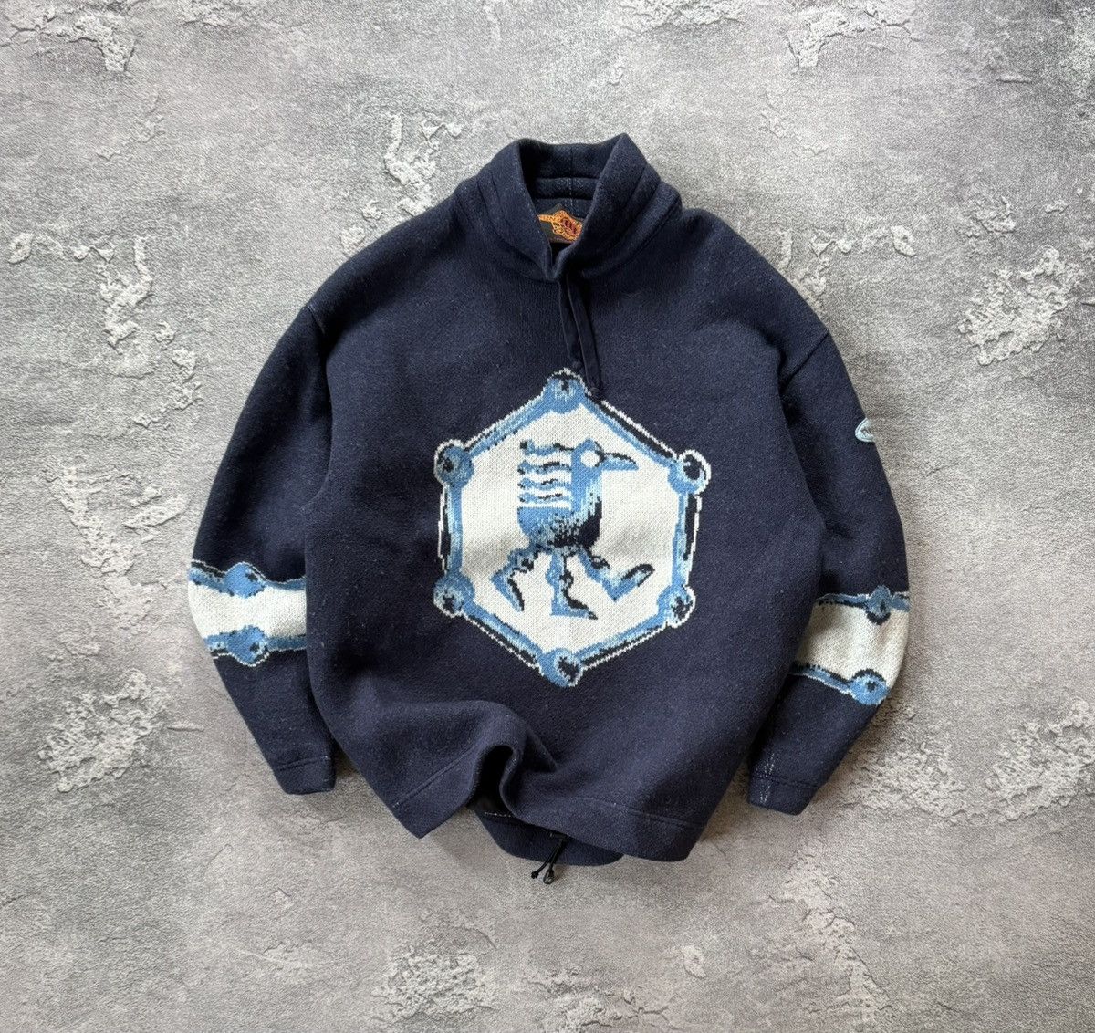Vintage Fun Days XL ski sweater knitwear jumper jacket pullover 90s Size US XL / EU 56 / 4 - 1 Thumbnail