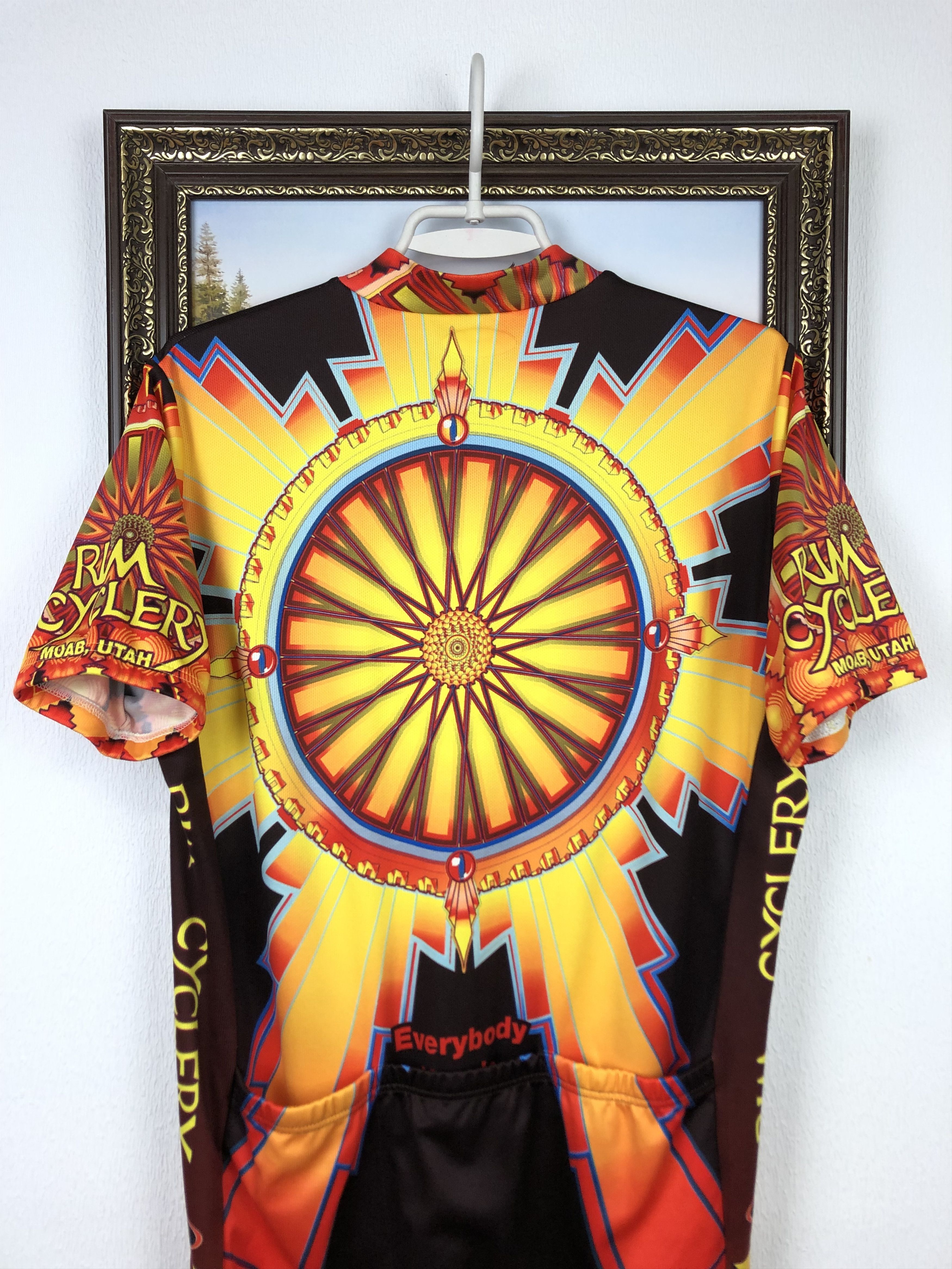 Vintage Primal Rim Cyclery MOAB UTAH Cycling Jersey Shirt Tee Size US M / EU 48-50 / 2 - 11 Thumbnail