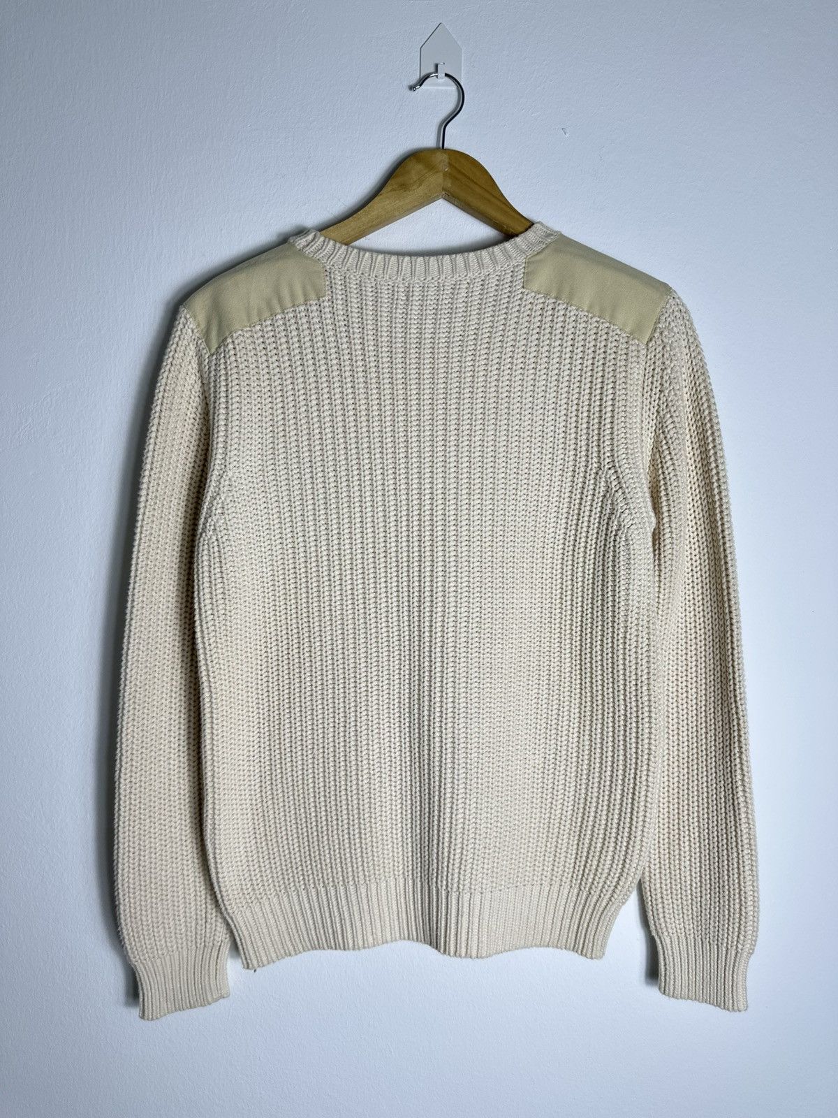 A.P.C. A.P.C Patch Military Knitwear Size US S / EU 44-46 / 1 - 3 Thumbnail