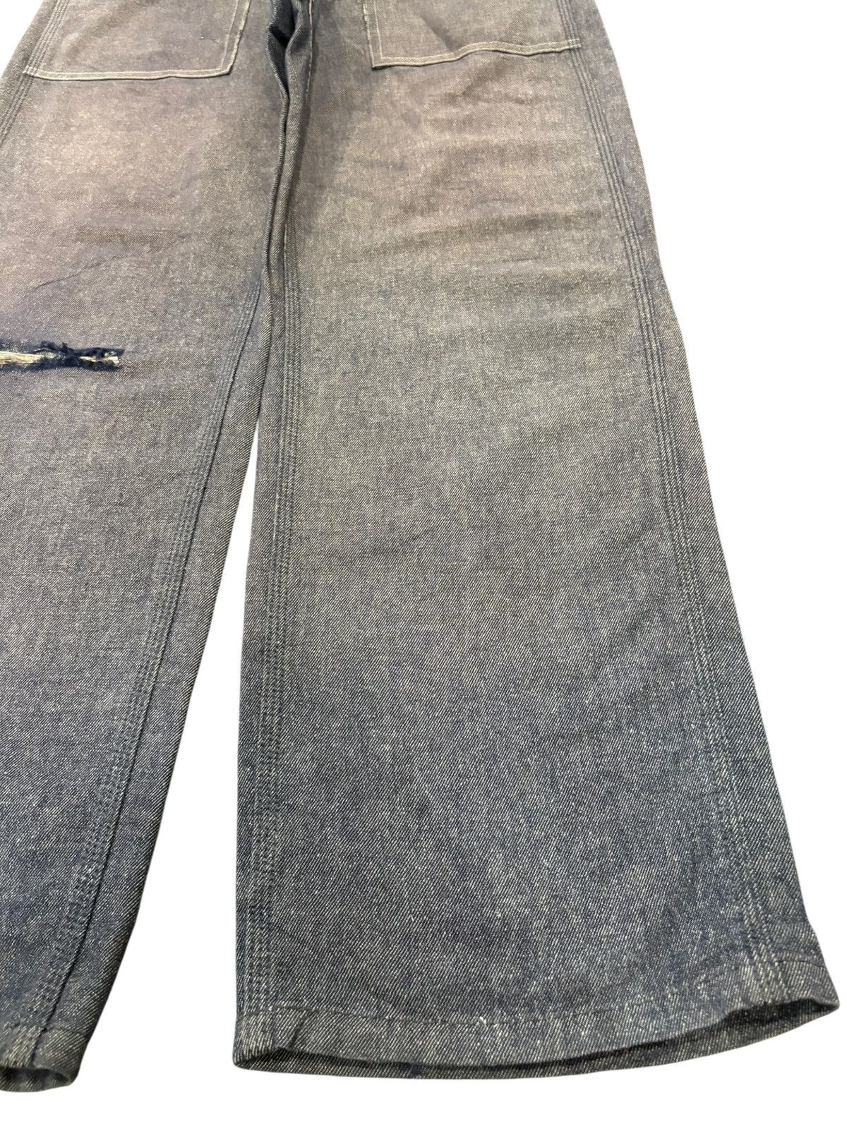 Japanese Brand Vintage Japanese Brand Distressed Baggy Baker Pants Jeans Size US 34 / EU 50 - 7 Thumbnail