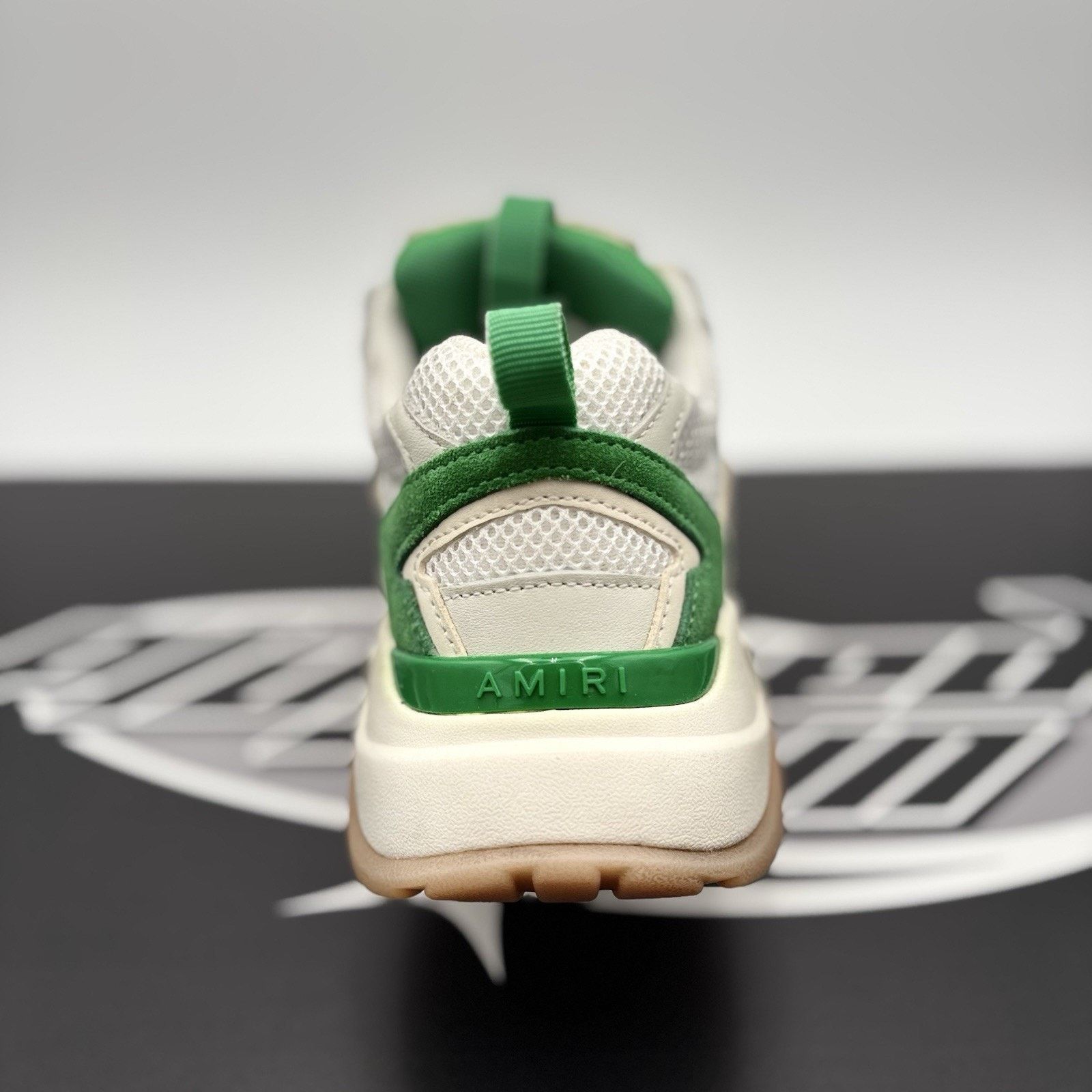 Amiri Amiri Bone Runner ' Tennis Green ' | EXCELLENT! Size US 10 / EU 43 - 3 Thumbnail