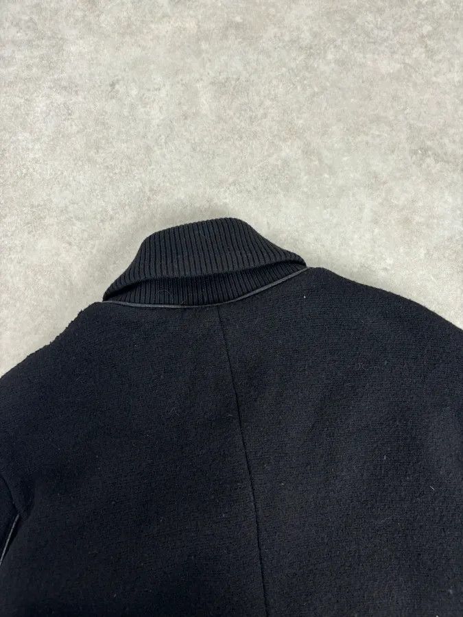 Emporio Armani 2000s Emporio Armani Black Pony Hair & Wool Jacket Size US M / EU 48-50 / 2 - 6 Thumbnail