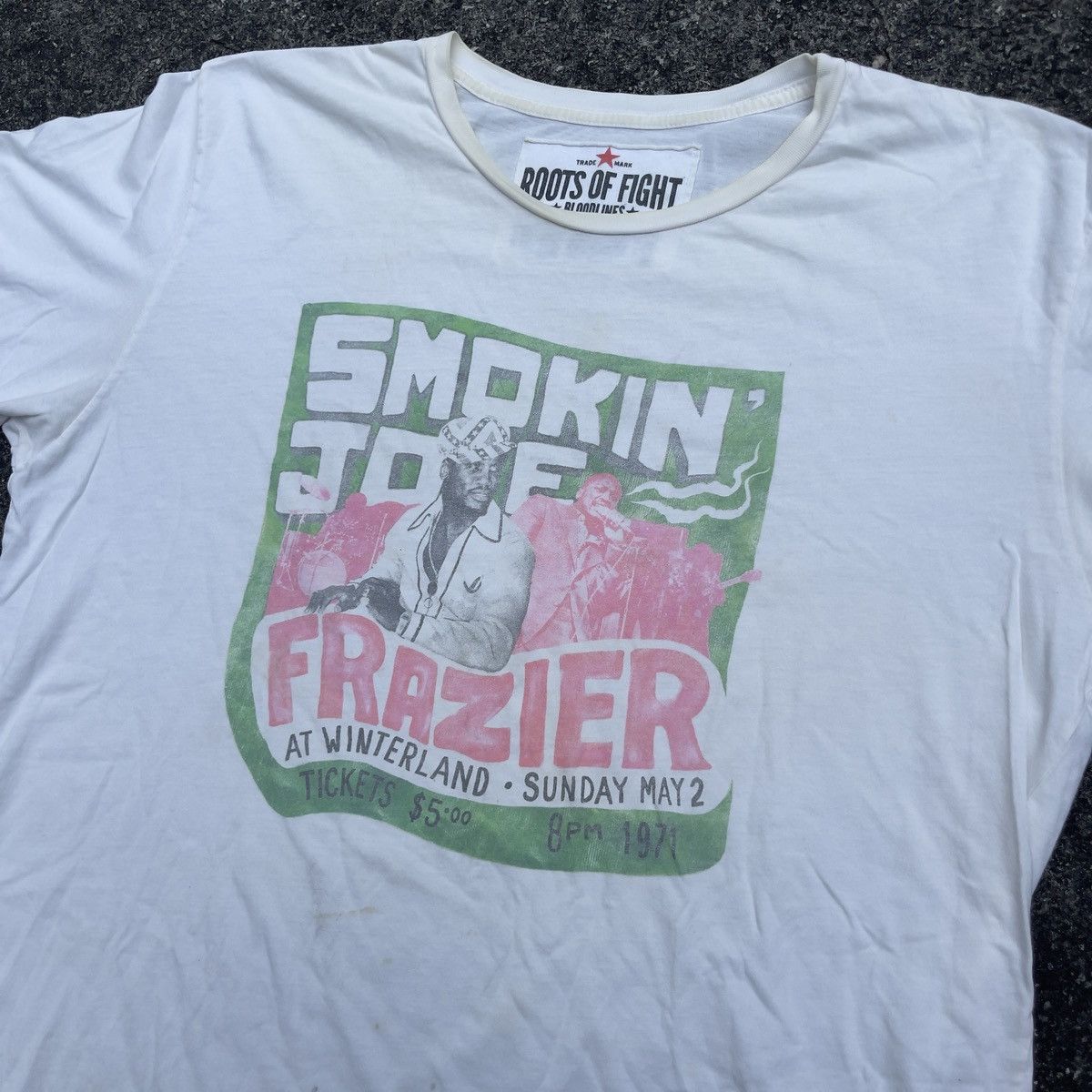 Vintage Vintage SMOKIN JOE FRAIZER ROOTS OF FIGHTS Shirt Size US XXL / EU 58 / 5 - 2 Thumbnail