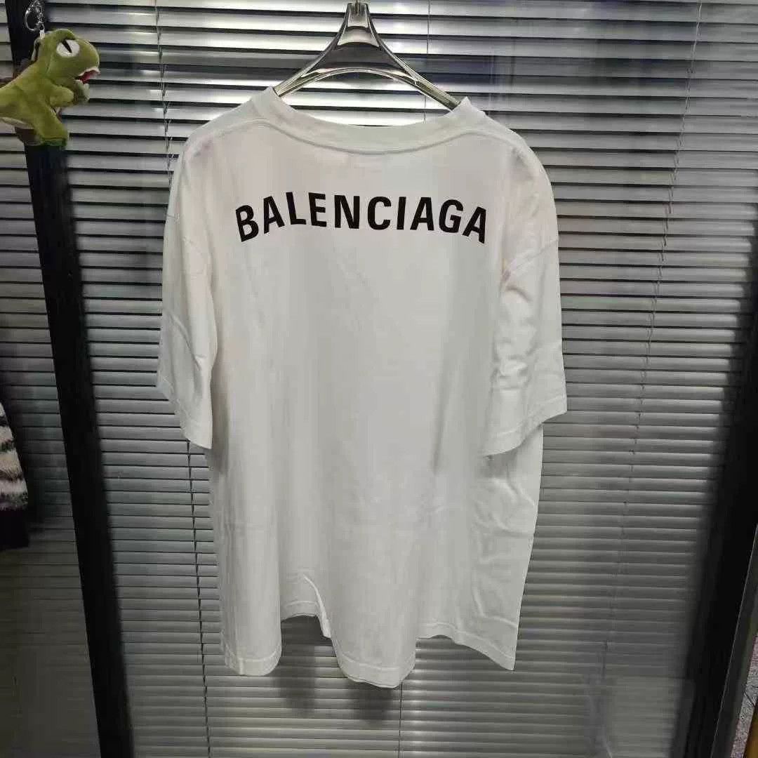 Balenciaga Balenciaga Back Logo Short Sleeve Size US L / EU 52-54 / 3 - 1 Thumbnail