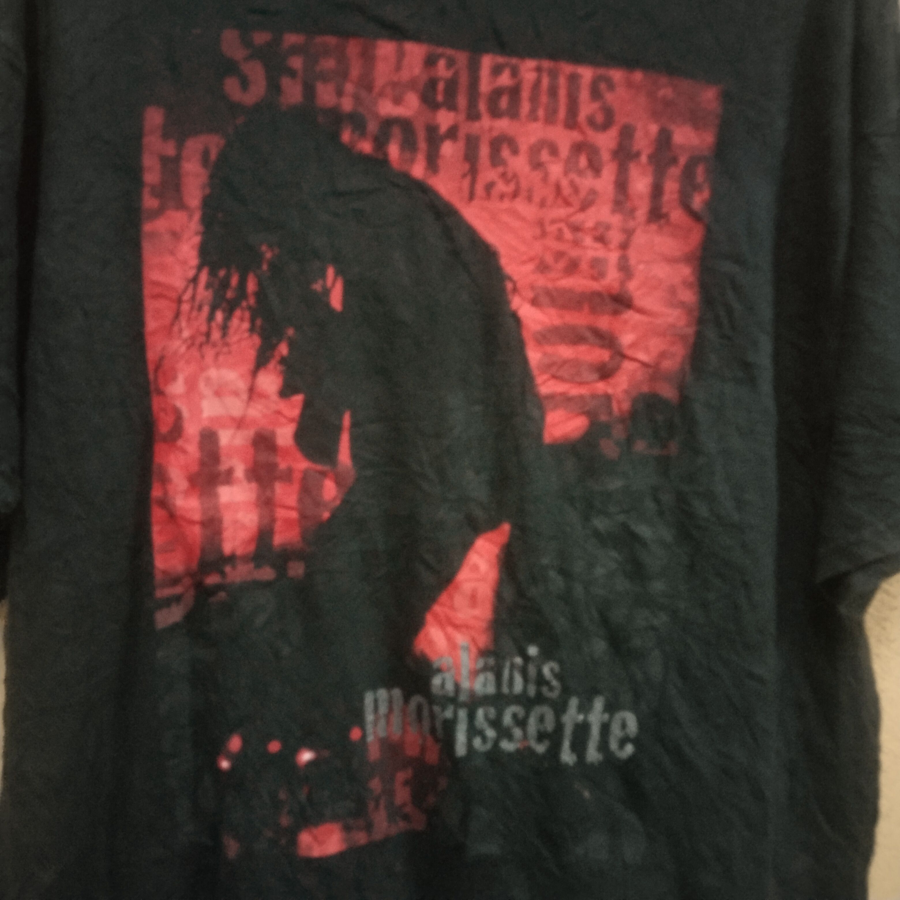 Band Tees Vintage Alanis Morissette Tour 1996 Size US XL / EU 56 / 4 - 5 Thumbnail