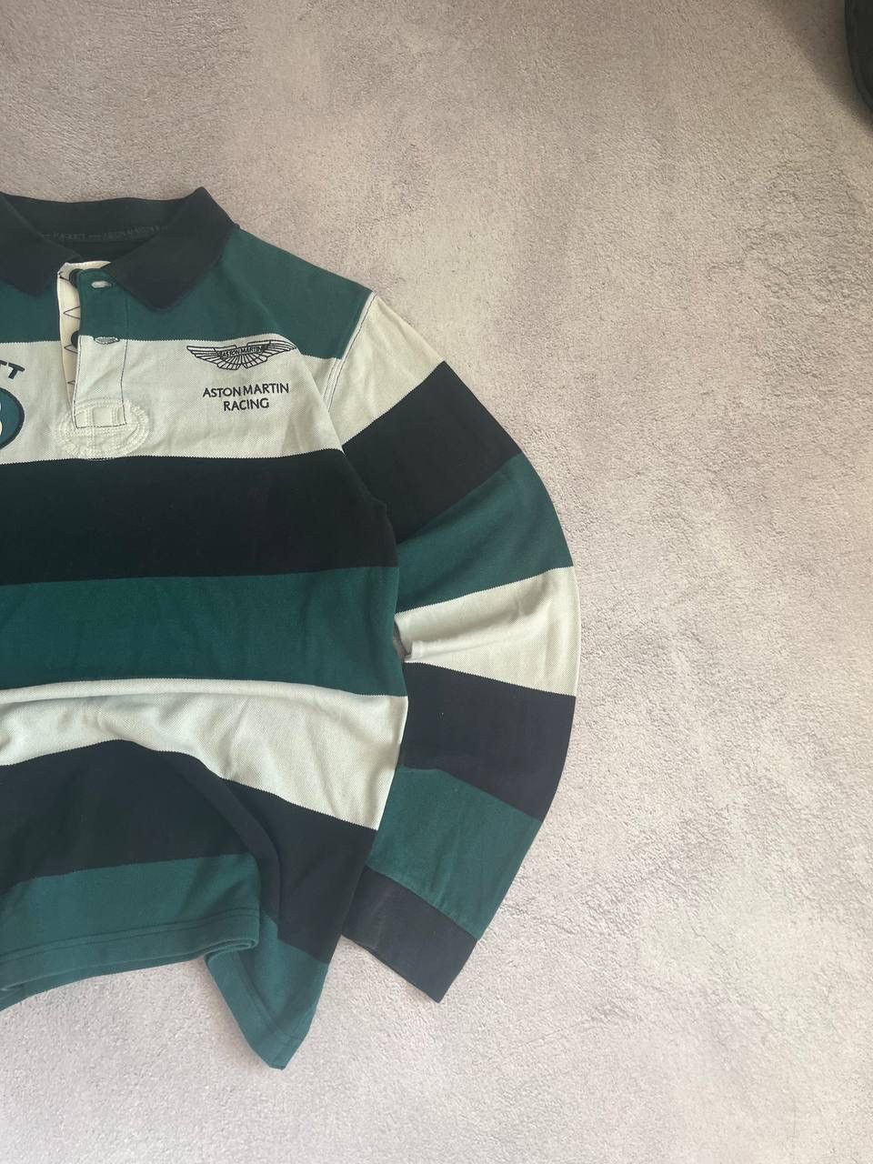 Polo Ralph Lauren × Vintage Polo Ralph Lauren style Aston Martin distressed rugby Size US S / EU 44-46 / 1 - 2 Thumbnail
