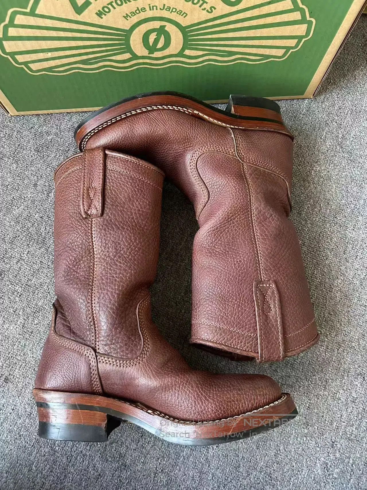 Other zerrow's engineer cowboy boots size 9. Size US 9 / EU 42 - 2 Thumbnail