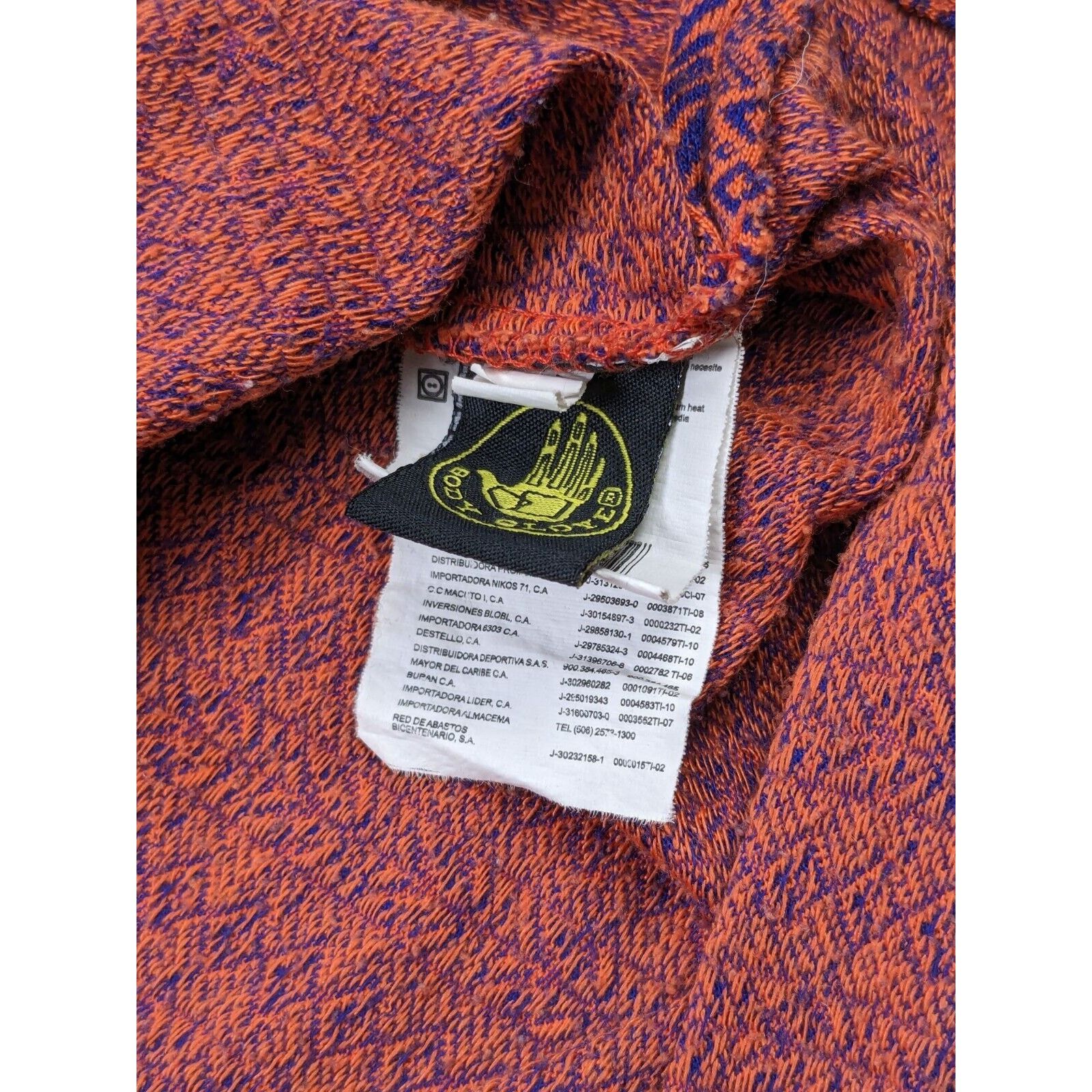 Body Glove Body Glove Colorful Collared Polo Shirt Orange Blue Retro Size US M / EU 48-50 / 2 - 9 Thumbnail