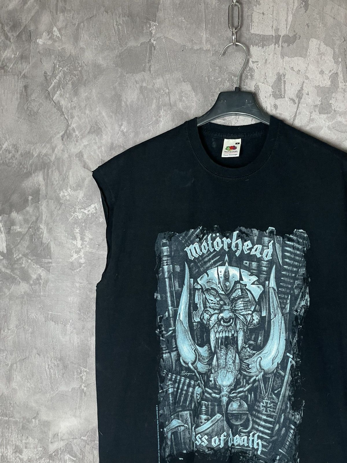 Band Tees × Vintage Vintage Motorhead England Big Printed Skulls Rock 2006 Tee Size US M / EU 48-50 / 2 - 4 Thumbnail