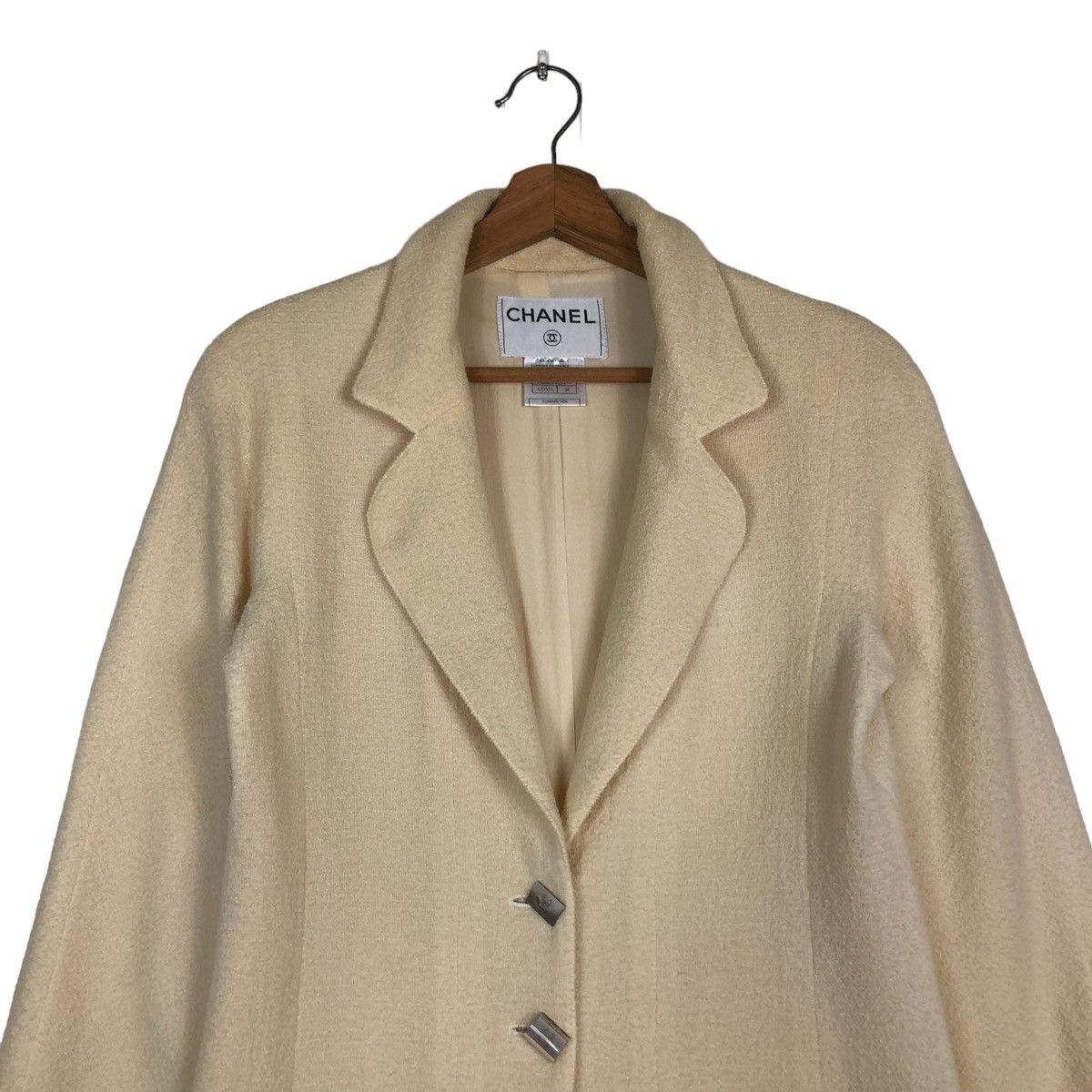 Chanel 🔥WOOL CHANEL JACKET LUXURY COLLECTIONS Size XS / US 0-2 / IT 36-38 - 2 Thumbnail