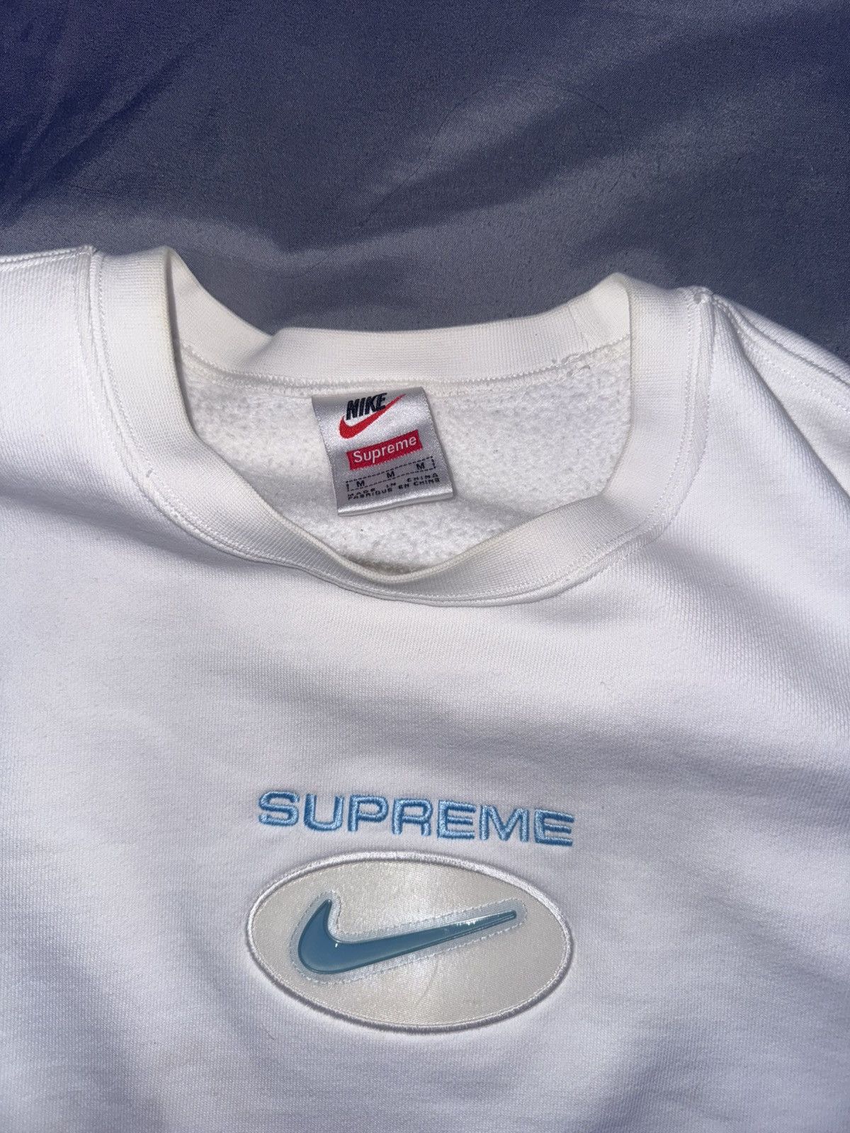 Nike × Supreme Supreme Nike sweatshirt Size US M / EU 48-50 / 2 - 2 Thumbnail