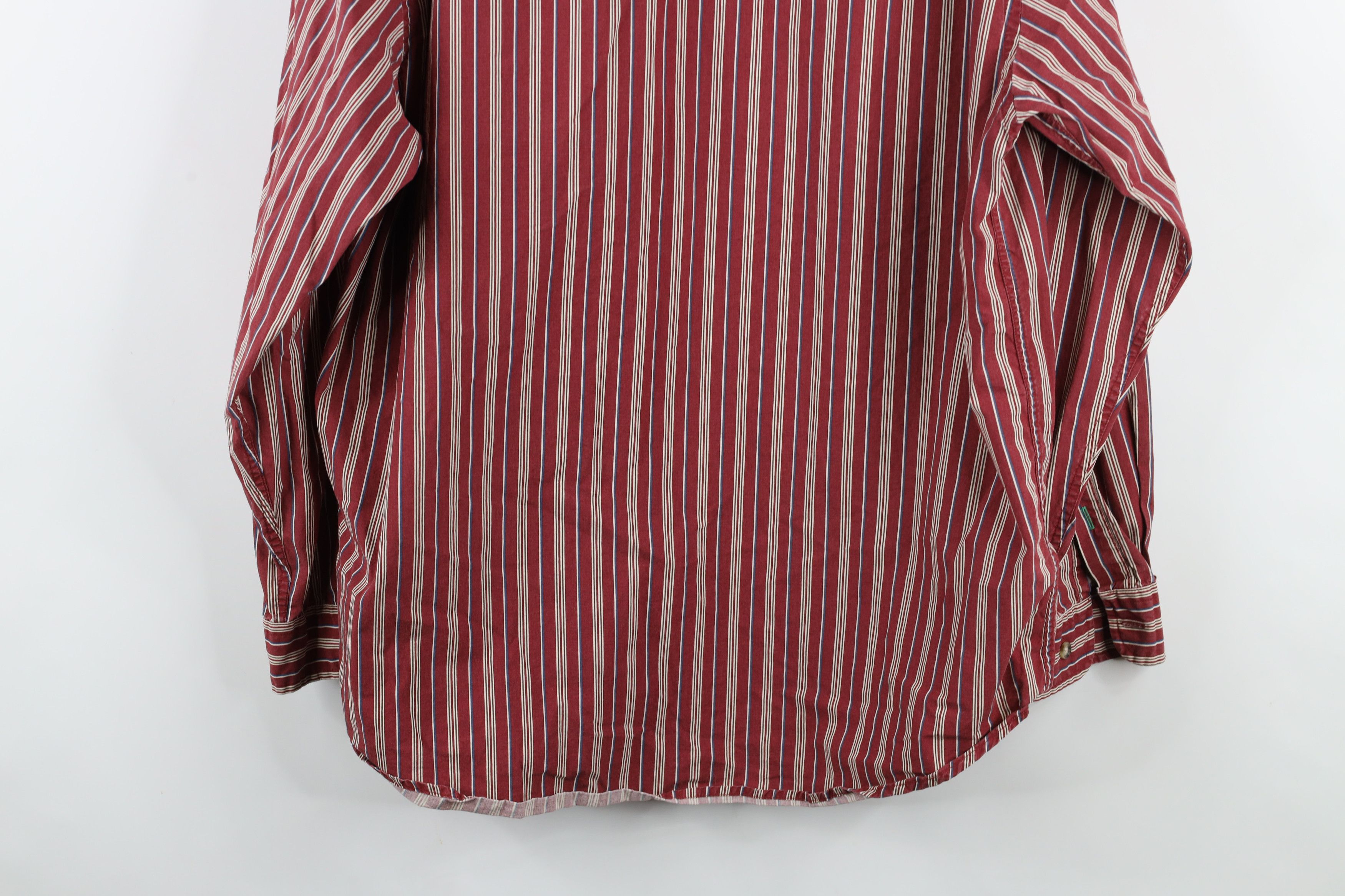Tommy Hilfiger × Vintage Vintage 90s Tommy Hilfiger Collared Button Down Shirt Size US M / EU 48-50 / 2 - 13 Thumbnail