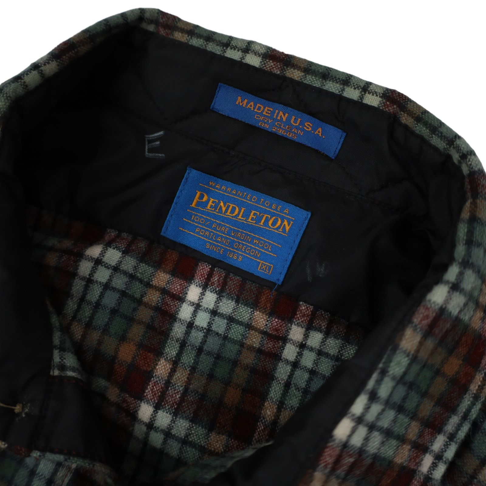 Pendleton × Vintage Pendleton %100 Wool Button Down Shirt Size US XL / EU 56 / 4 - 4 Thumbnail