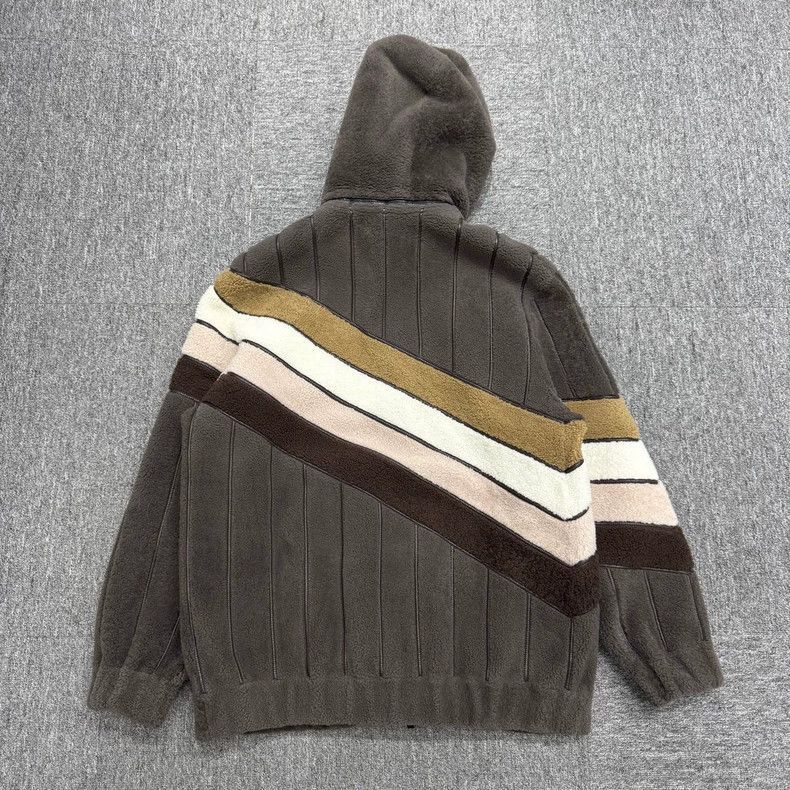Fendi Hooded Fur Jacket in Excellent Condition