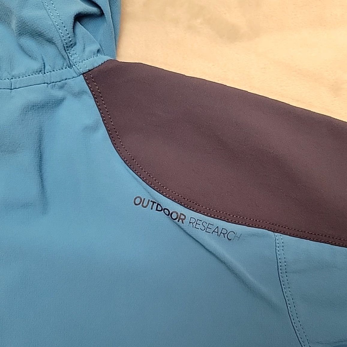 Outdoor Research VINTAGE Outdoor Research Jacket Womens XS Blue Hooded Softshell Hiking Climbing Trail Size XS / US 0-2 / IT 36-38 - 7 Thumbnail