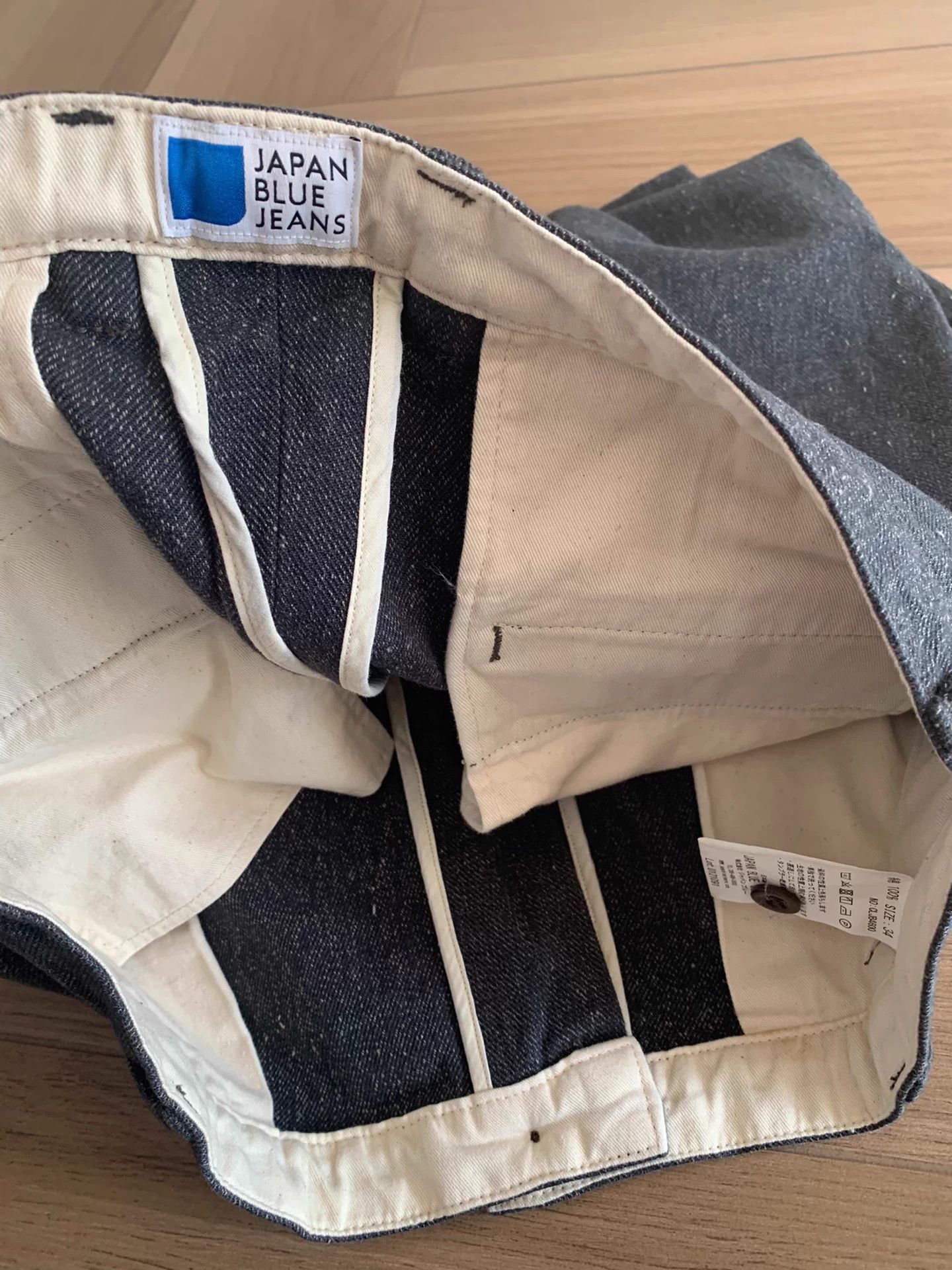 Japan Blue JAPAN BLUE 13OZ Pepper Salt Heavyweight Casual Pants 34 Size US 34 / EU 50 - 3 Thumbnail