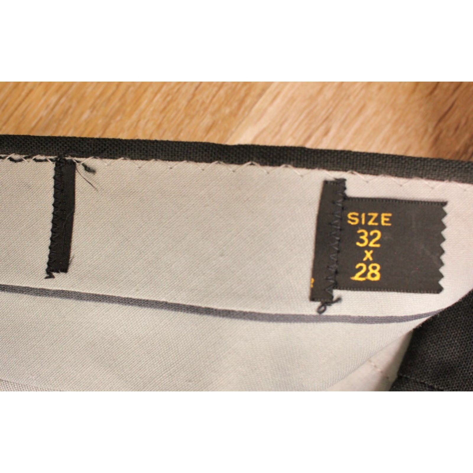 Vintage VINTAGE Men's VTG 1950s 60s NOS Black Tapered Drop Loop Pants 32x28 Size US 32 / EU 48 - 5 Thumbnail