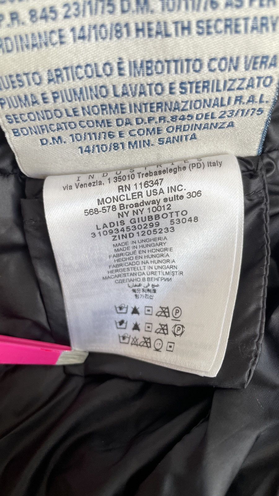Moncler MONCLER LADIS GIOBBOTTO DOWN JACET Size M / US 6-8 / IT 42-44 - 23 Thumbnail