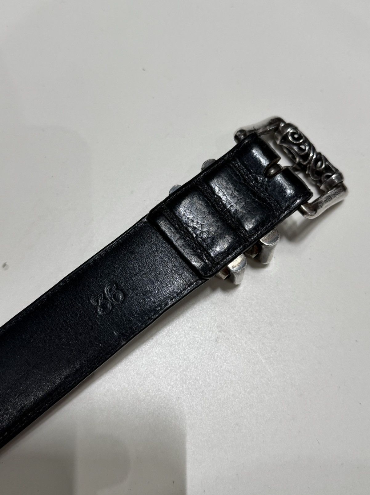 Chrome Hearts Chrome Hearts Roller Belt Size 36 - 5 Thumbnail