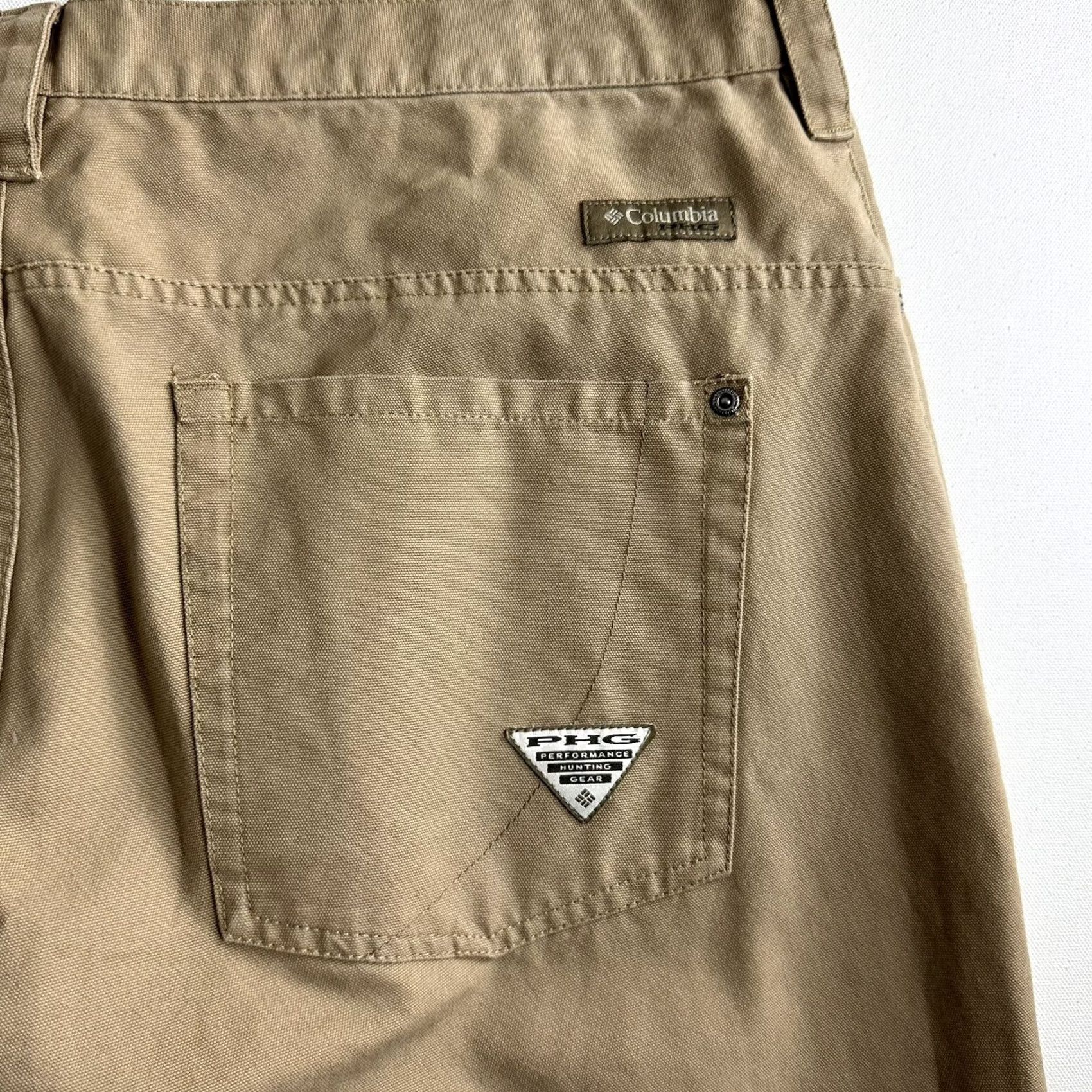 Vintage VINTAGE Columbia PHG Pants Men's 40 Brown Mid-Rise Straight Leg Hunting Performance Gear Size US 40 / EU 56 - 5 Thumbnail