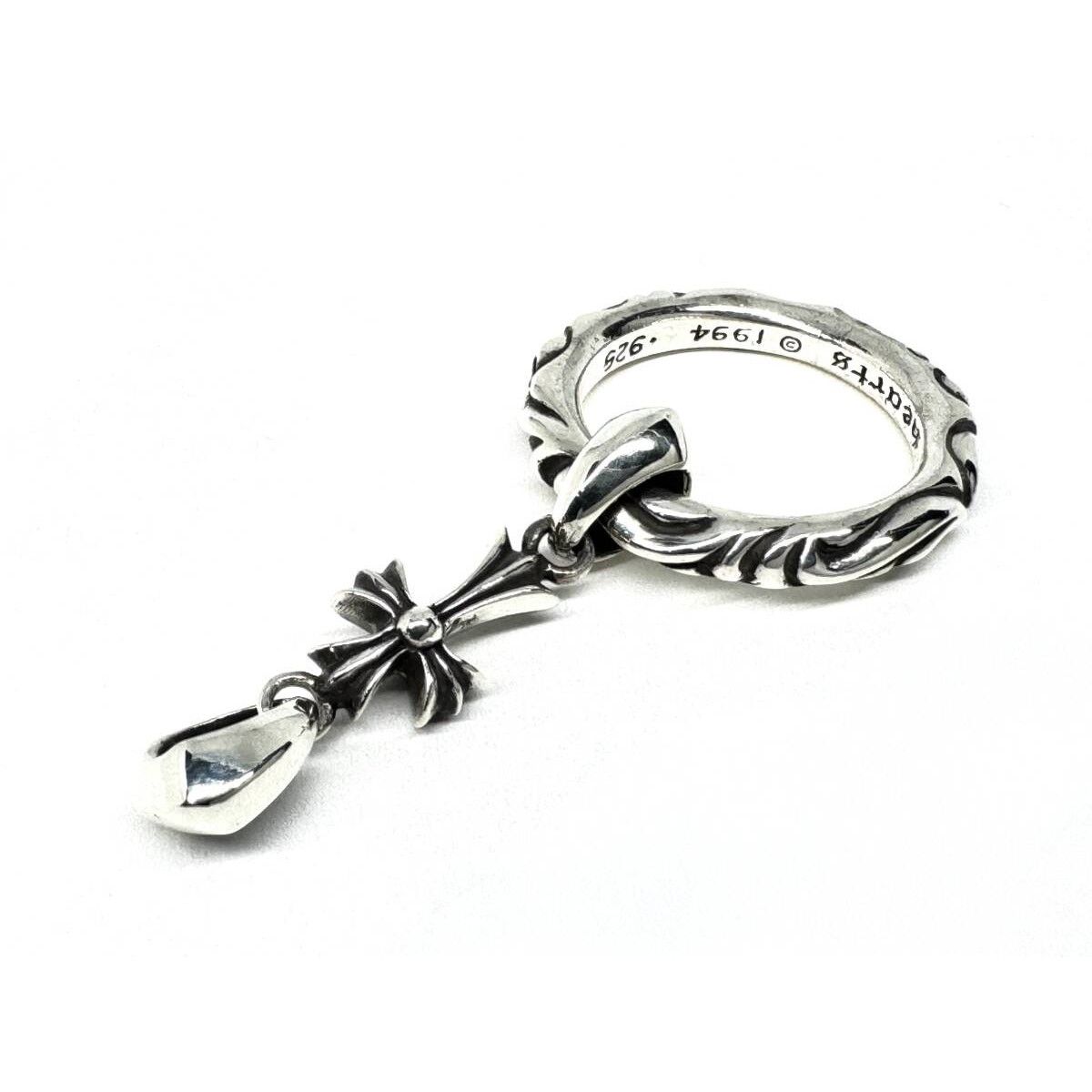 Chrome Hearts Chrome Hearts Silver Invoice Eyewear Loop Band Size ONE SIZE - 6 Thumbnail