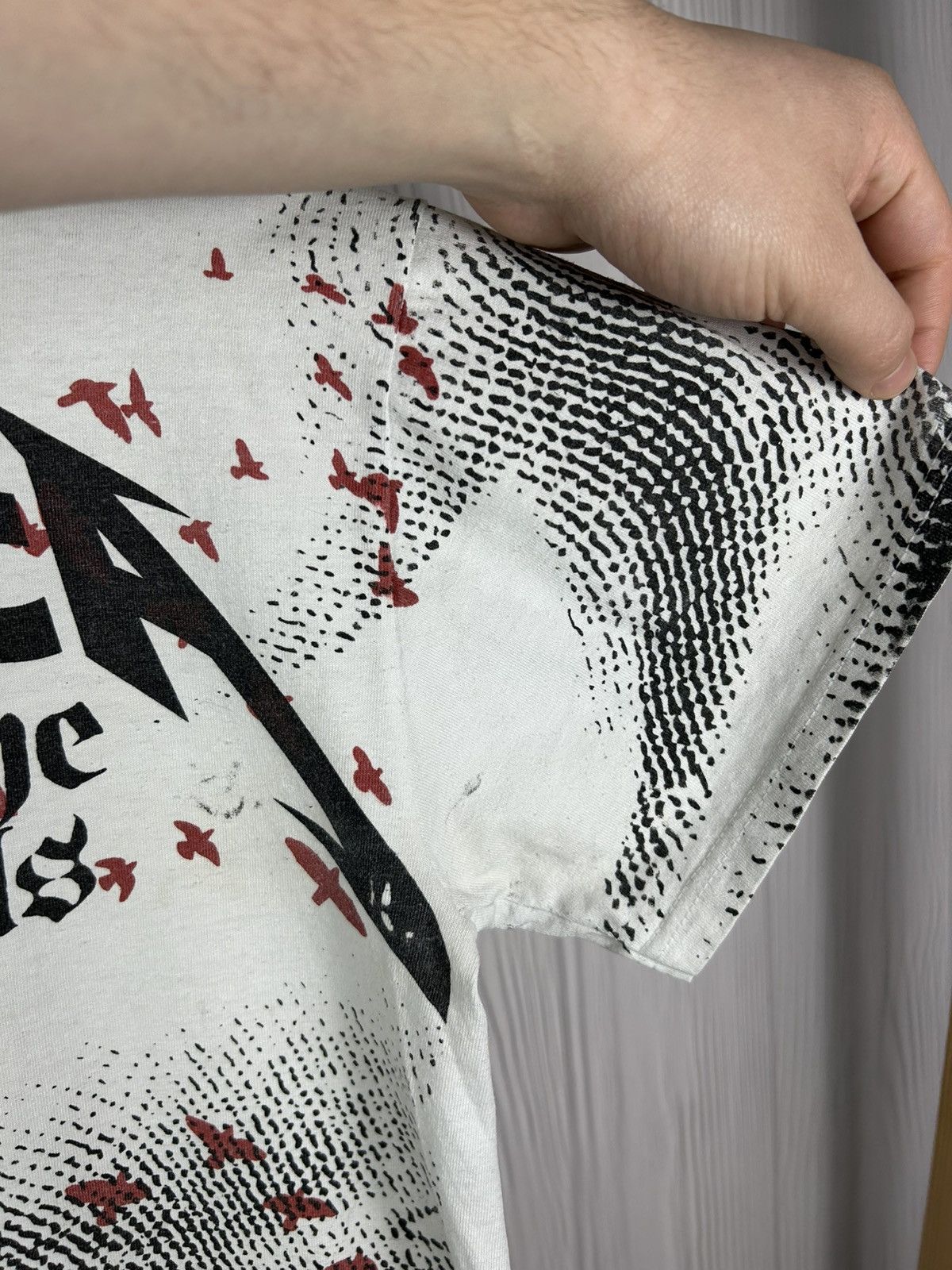 Band Tees Metallica Vintage 2013 over print graphic t-shirt Size M Size US M / EU 48-50 / 2 - 10 Thumbnail
