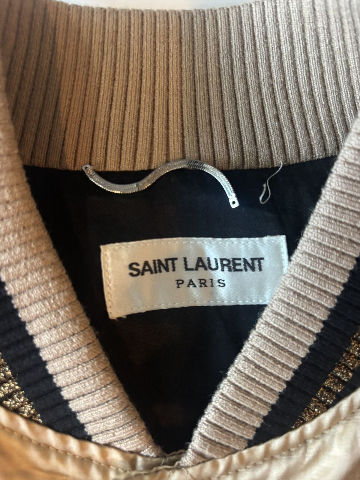 Saint Laurent Paris Saint Laurent Paris Quilted Bomber – Hedi Slimane Era – 46 Size US S / EU 44-46 / 1 - 9 Thumbnail