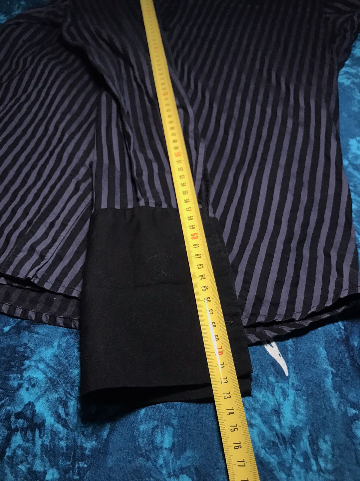 Versace Vintage Versace Stripe Button Up Medusa Shirt Cufflinks Size US M / EU 48-50 / 2 - 9 Thumbnail