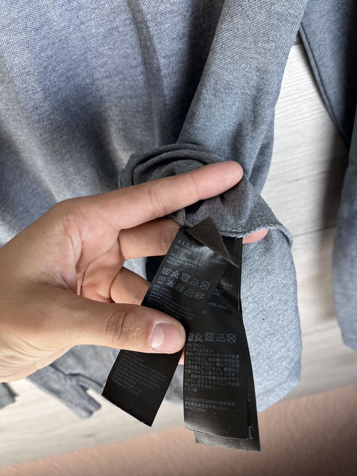 Allsaints Men's logn sleeve Allsaints size Xs cotton 100% Size US XS / EU 42 / 0 - 7 Thumbnail