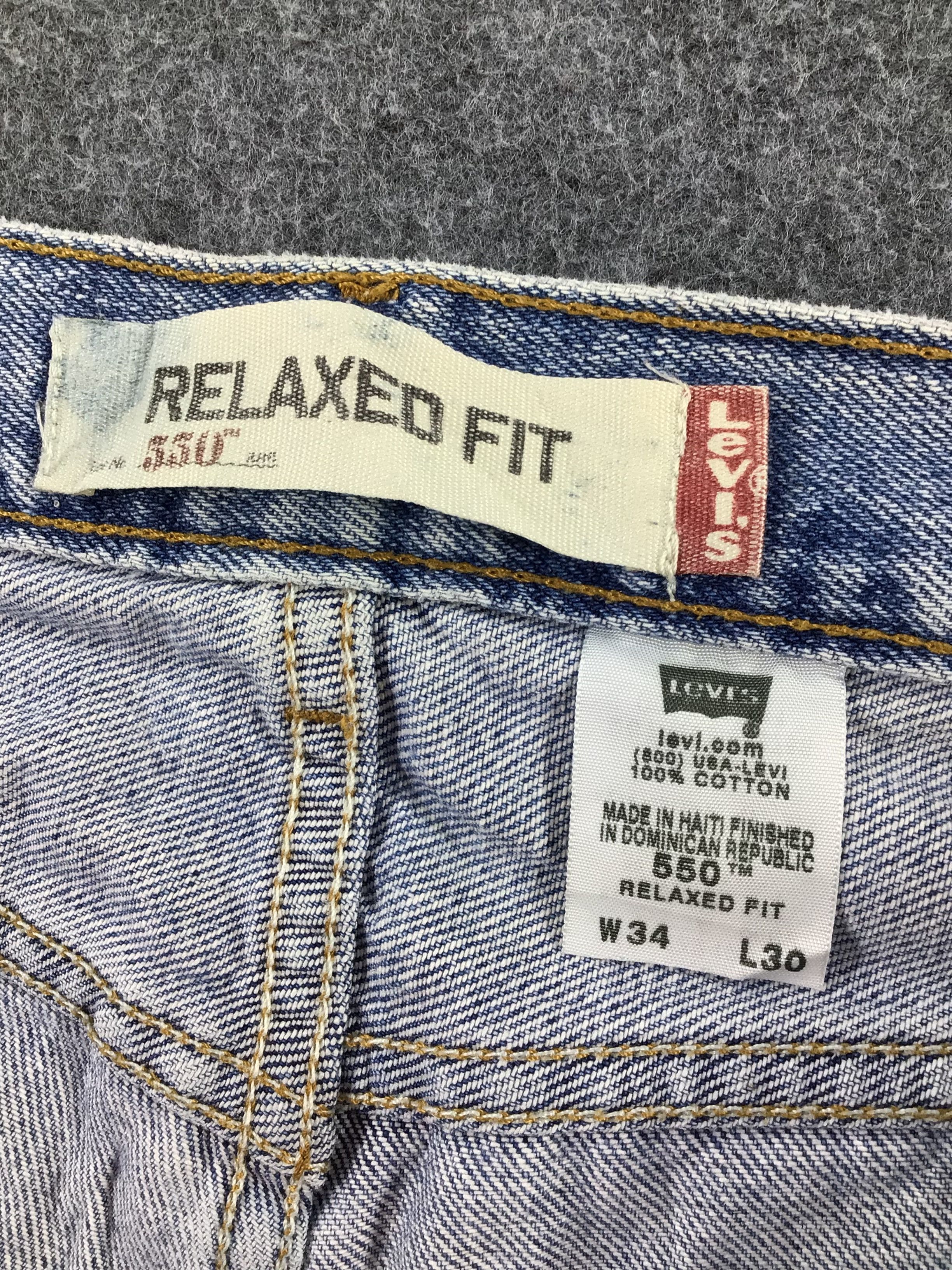 Levi's Vintage Levis 550 Jeans-J844 Size US 32 / EU 48 - 9 Thumbnail