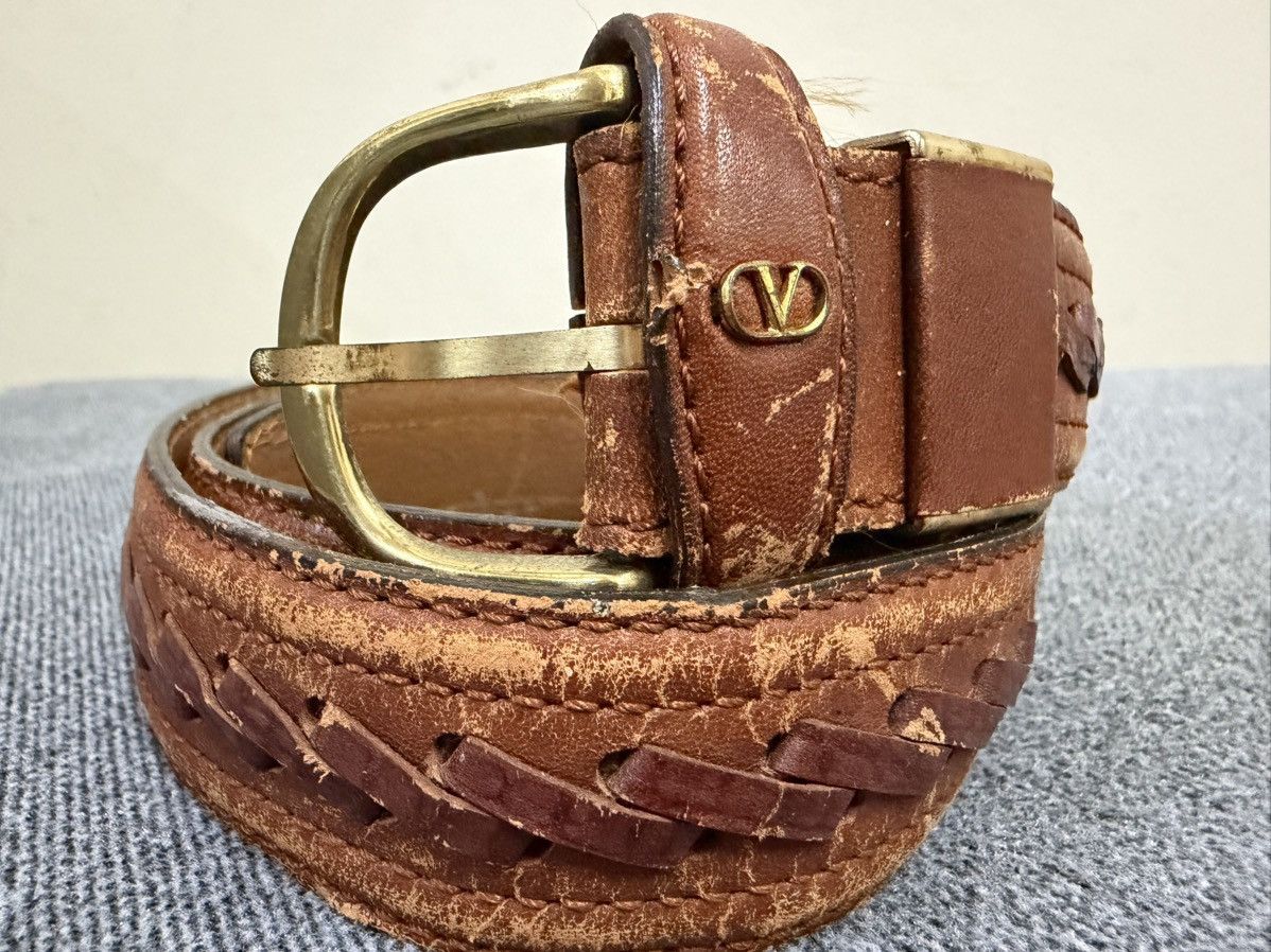 Valentino Vintage valentino garavani leather belt Size ONE SIZE - 1 Thumbnail