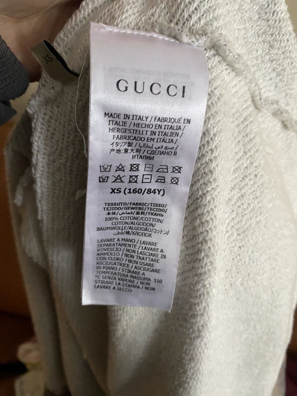 Gucci × The North Face *FITS LARGE* North Face x Gucci Track Print Hoodie Size US XS / EU 42 / 0 - 5 Thumbnail