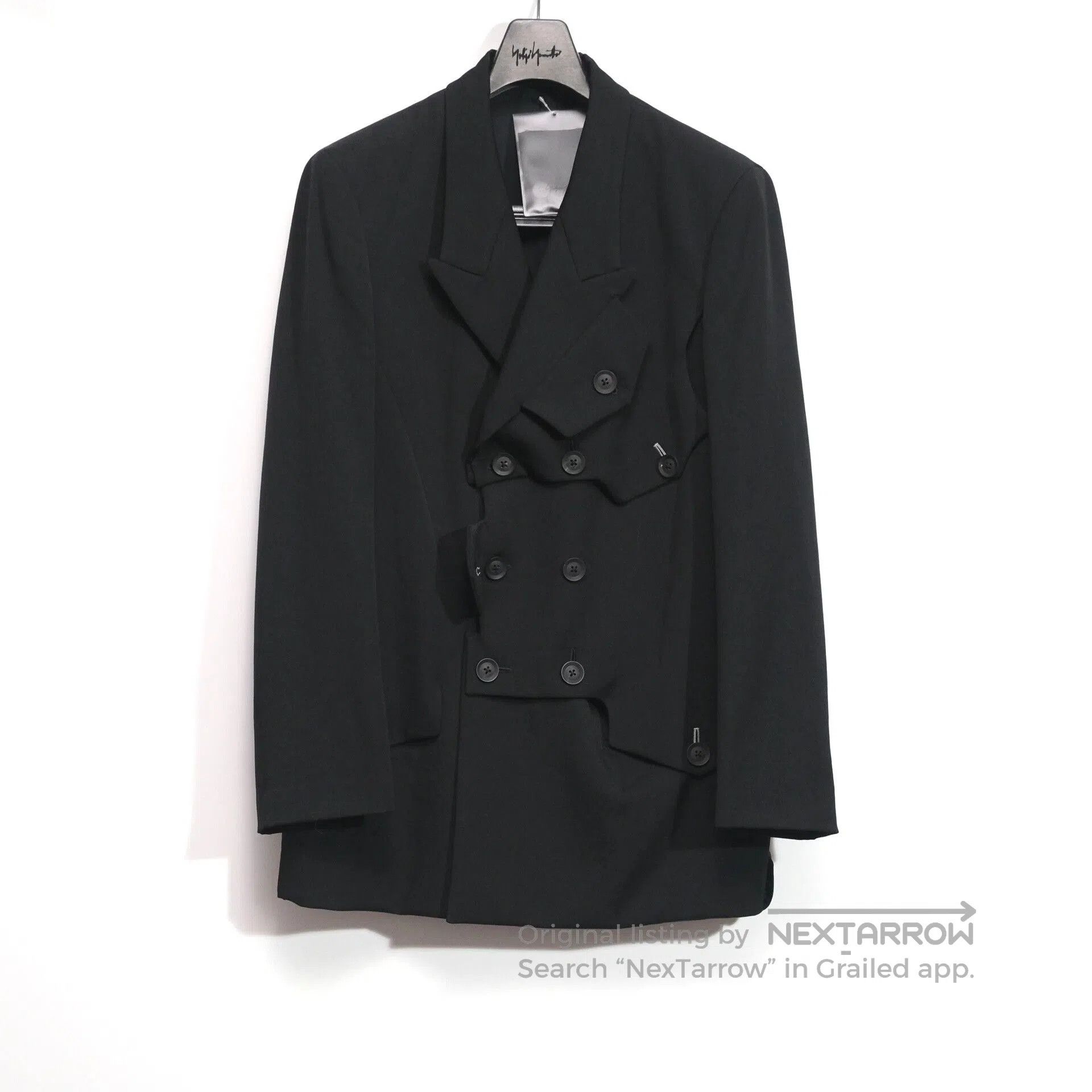 Yohji Yamamoto Yohji Yamamoto Deconstructed Suit Jacket. Size US M / EU 48-50 / 2 - 1 Thumbnail