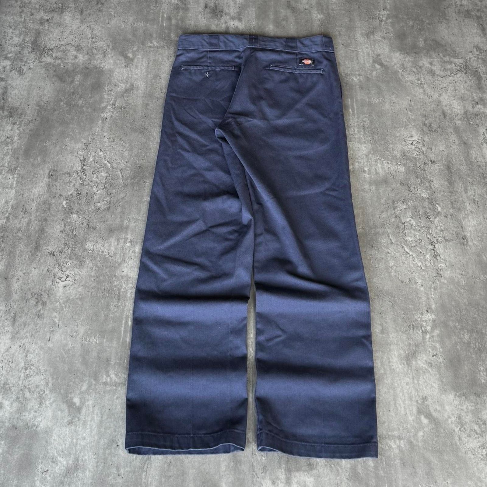 Carhartt × Dickies × Vintage Vintage Y2K Dickies 874 Navy Blue Grunge Opium Casual Pants Size US 32 / EU 48 - 2 Thumbnail