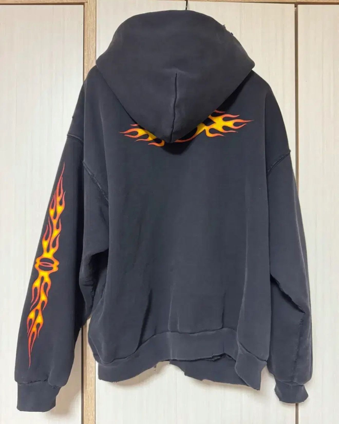Balenciaga Balenciaga Flame Logo Unity zip hoodie Size US S / EU 44-46 / 1 - 2 Thumbnail