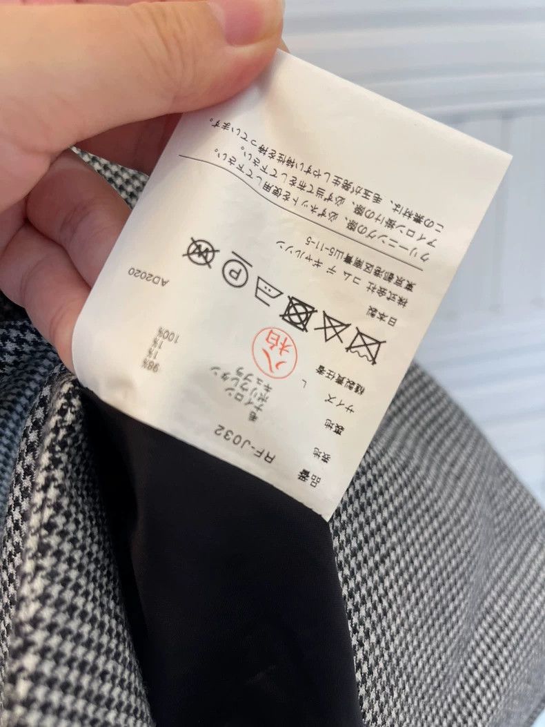Comme des Garcons Comme Des Garcons Houndstooth suit jacket Size L / US 10 / IT 46 - 4 Thumbnail