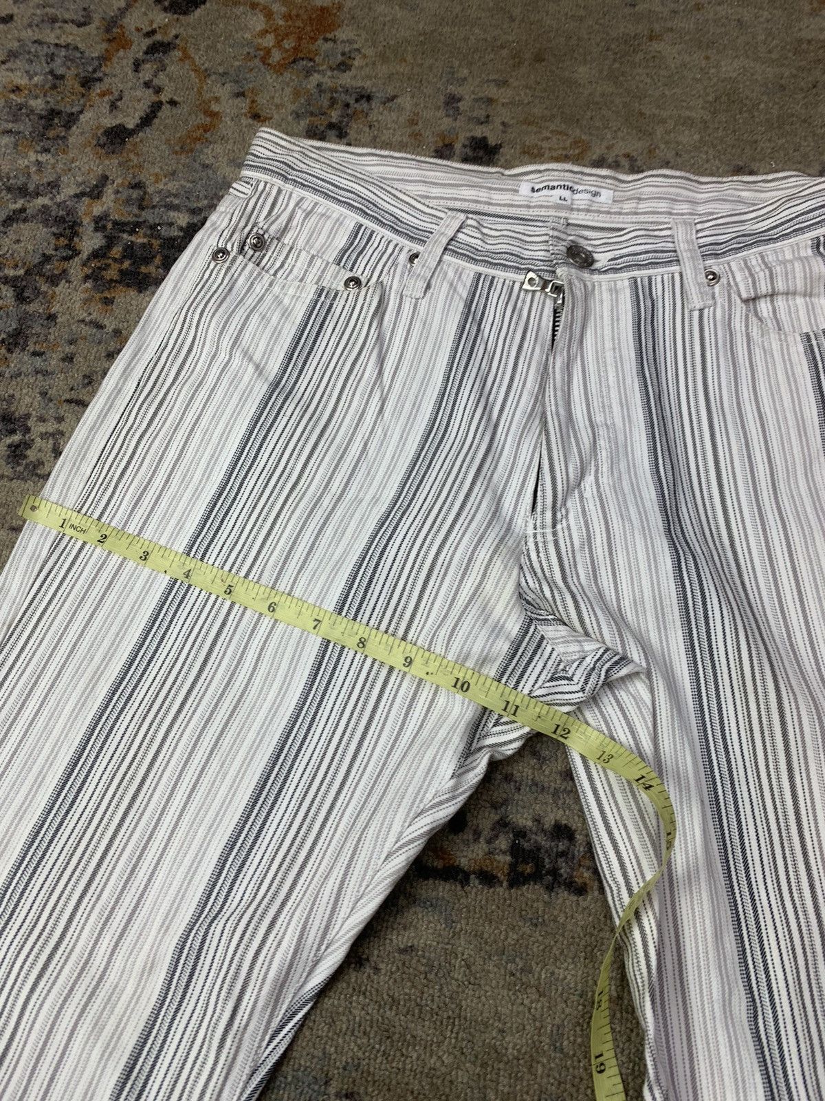If Six Was Nine × Japanese Brand × semanticdesign Vintage Semantic design stripe style Size US 31 - 14 Thumbnail
