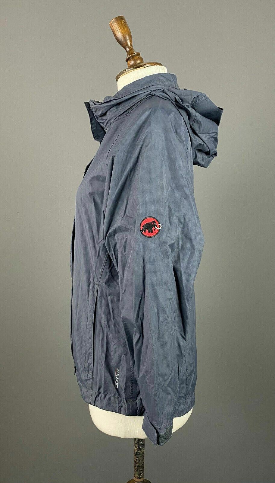 Mammut Mammut Dry Tech Grey Full Zip High Neck Hooded Jacket Size M / US 6-8 / IT 42-44 - 6 Thumbnail