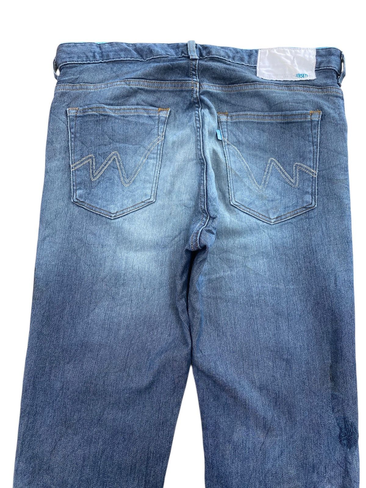 Edwin Edwin Faded Wash Whiskers Style Bootcut Soft Jeans Size US 34 / EU 50 - 4 Thumbnail