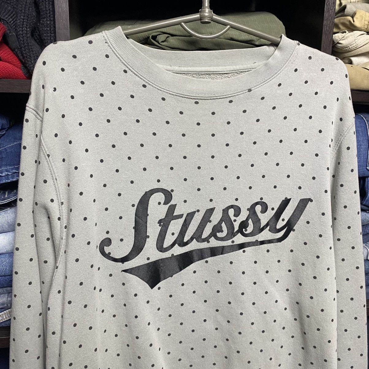 Stussy Luxury Stussy Big Logo y2k designer opium sweatshirt size M Size US M / EU 48-50 / 2 - 2 Thumbnail