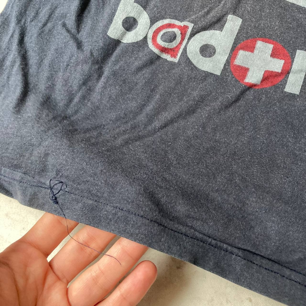 Vintage Vintage Bad Mad Hardwear Faded Tee Size US XL / EU 56 / 4 - 8 Thumbnail