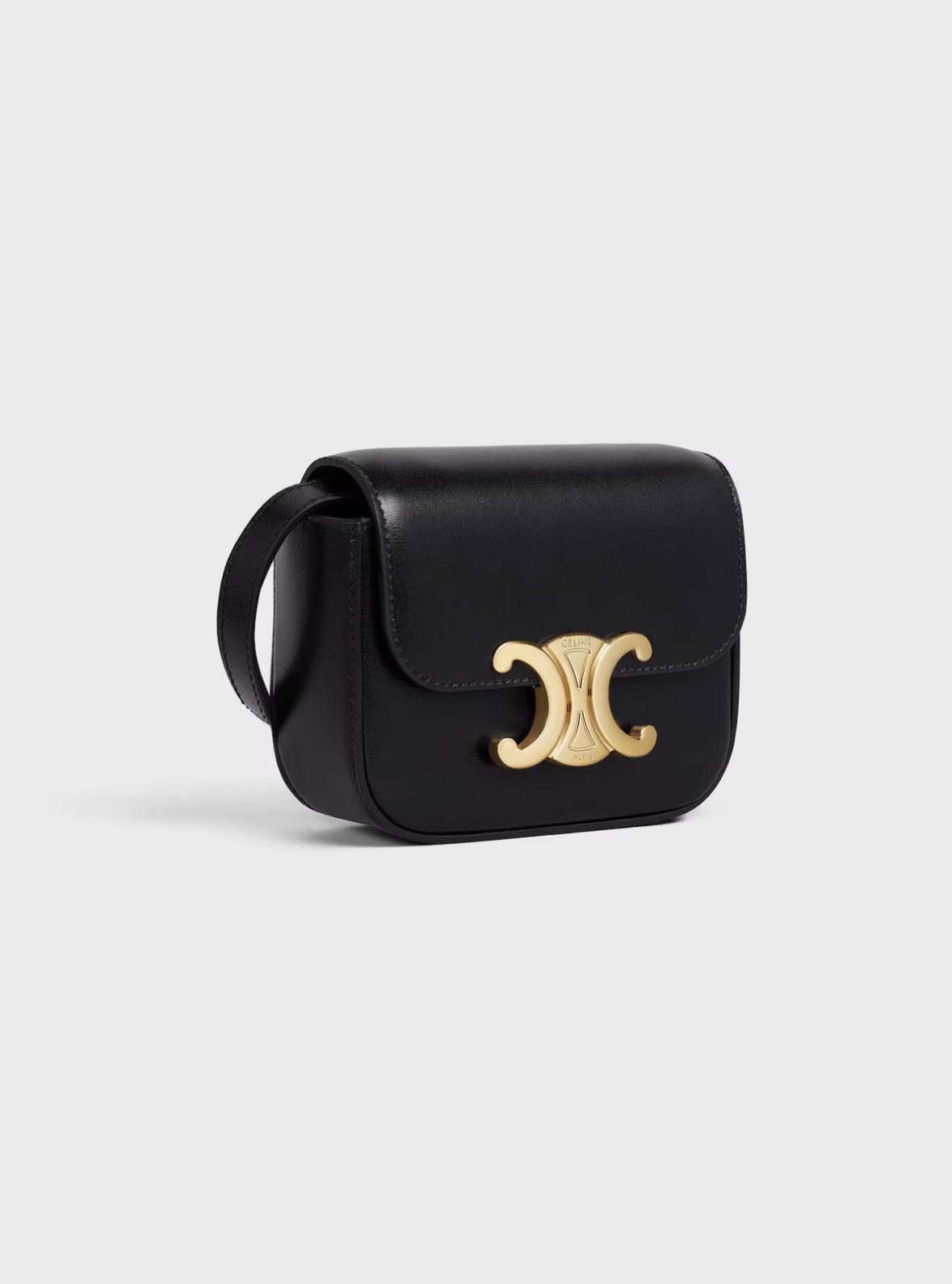 Celine Celine Mini Triomphe Bag Black Size ONE SIZE - 21 Thumbnail