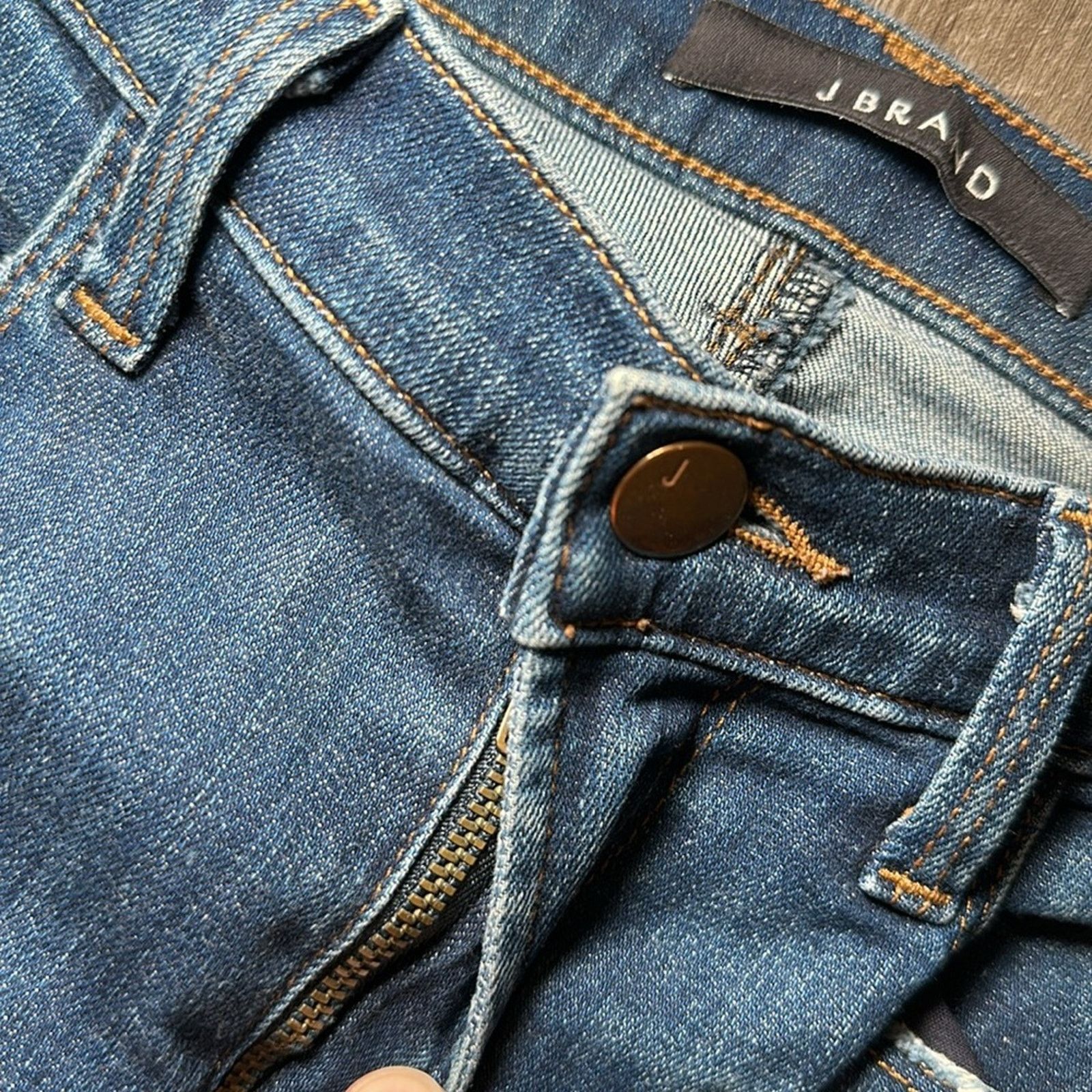 J Brand J Brand Alana High Rise Distressed Crop Skinny Jeans - 25 Size 25" / US 0 / IT 36 - 7 Thumbnail