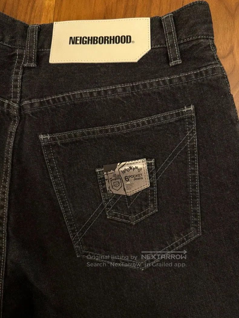 Neighborhood Neighborhood x Phingerin Denim Pants. Size US 32 / EU 48 - 6 Thumbnail