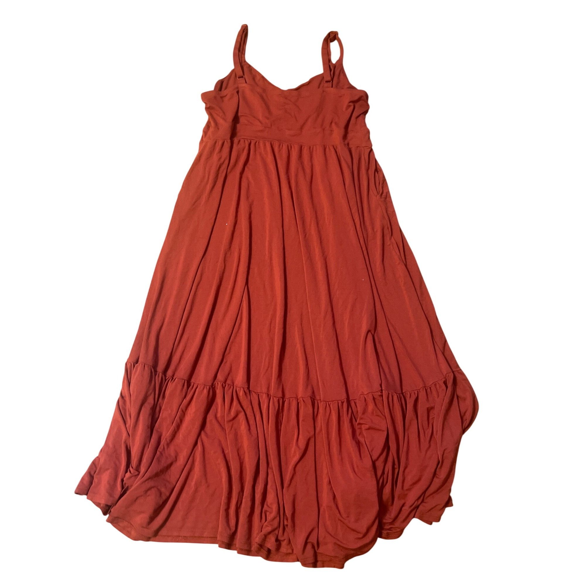 Torrid Torrid Burnt Orange Spaghetti Strap Maxi Dress Tank Top Slee Size XL / US 12-14 / IT 48-50 - 4 Thumbnail