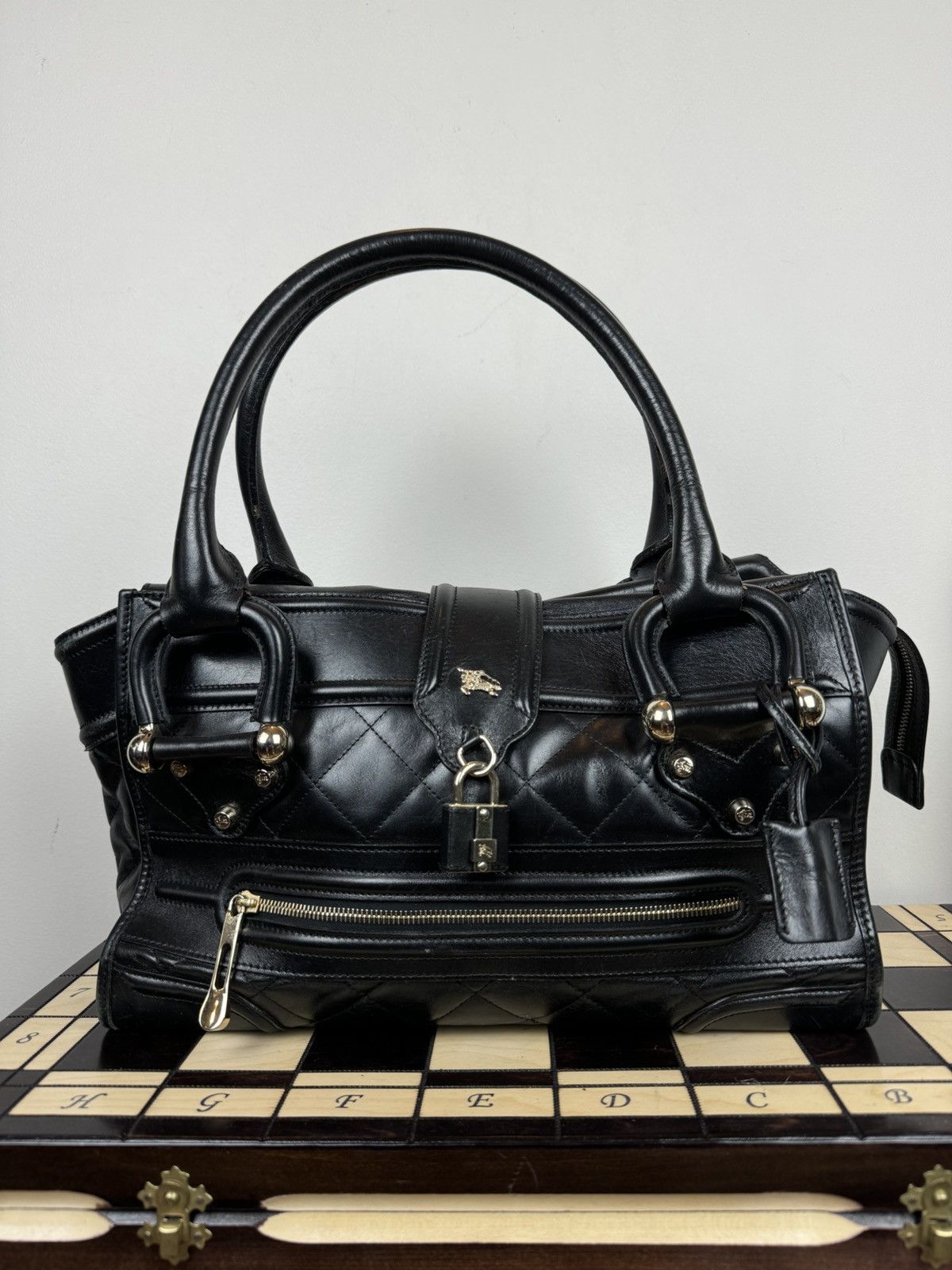 Burberry Leather shoulder bag Burberry original luxury casual item Size ONE SIZE - 1 Thumbnail