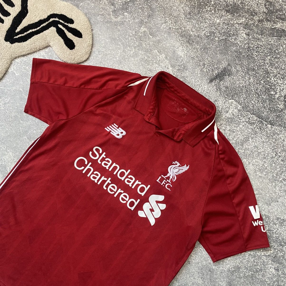 New Balance Mens New Balance Liverpool Home Soccer jersey Size US S / EU 44-46 / 1 - 2 Thumbnail